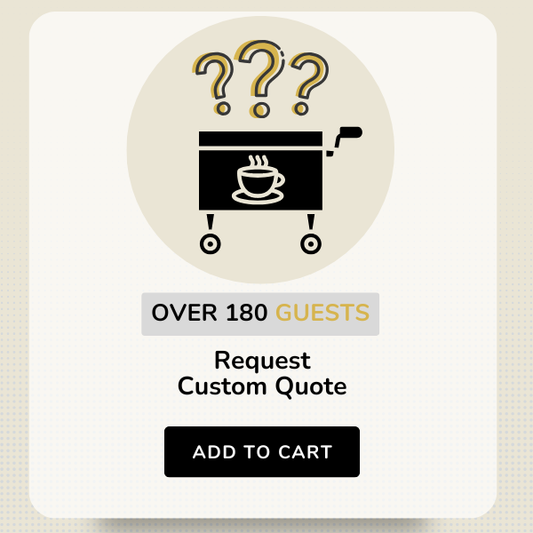 Mobile Coffee Cart 181 + Guests